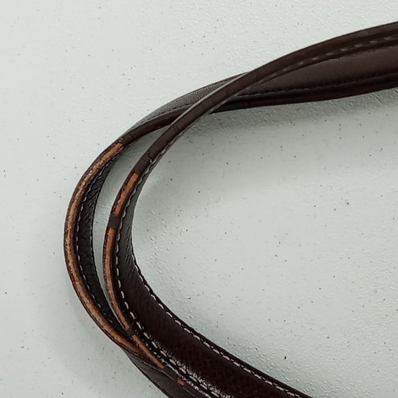 Coach - 10437 - Patchwork Logo Leather, Suede, Snakeskin Tote/SB -Merlot/Tan - Picture 14 of 16